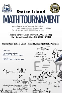 flyer for math tournament